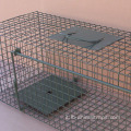Trappola per animali singole porta singola trappola della gabbia animale